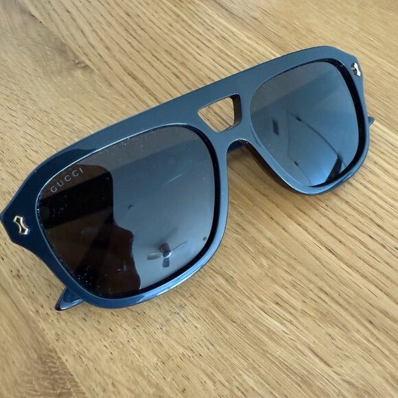 NWT Gucci Aviator Sunglasses - GG1263S 001 UNISEX - Picture 3 of 14